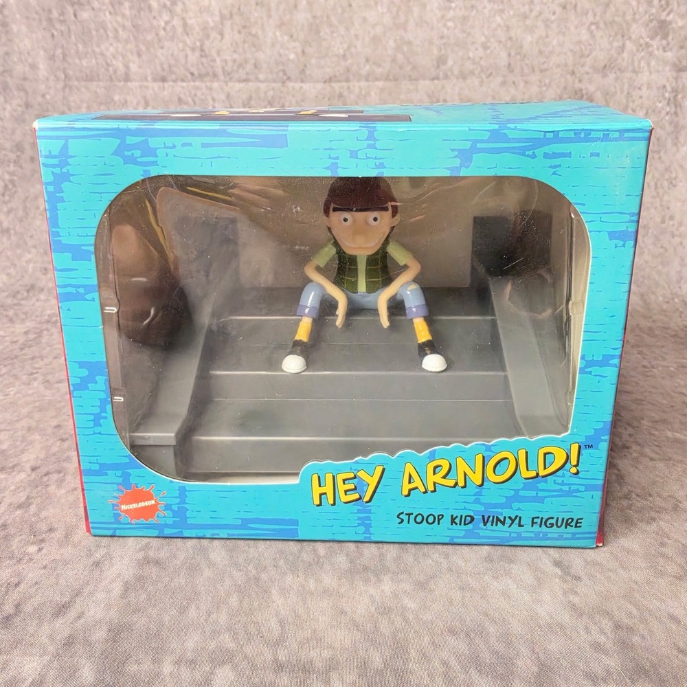 Nickelodeon Hey Arnold! Stoop Kid Vinyl Figure Exclusive The Nick Box 2018